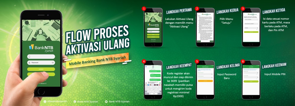Aktivasi Ulang Mobile Banking Bank NTB Syariah
